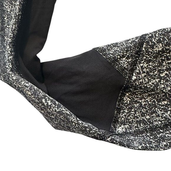 Lululemon Pace Rival Crop Black White size 4 - Picture 4 of 7